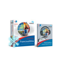 LANGMaster Francouzština FACETTES v hrsti (5x CD-ROM, 3x audio CD) + dárek