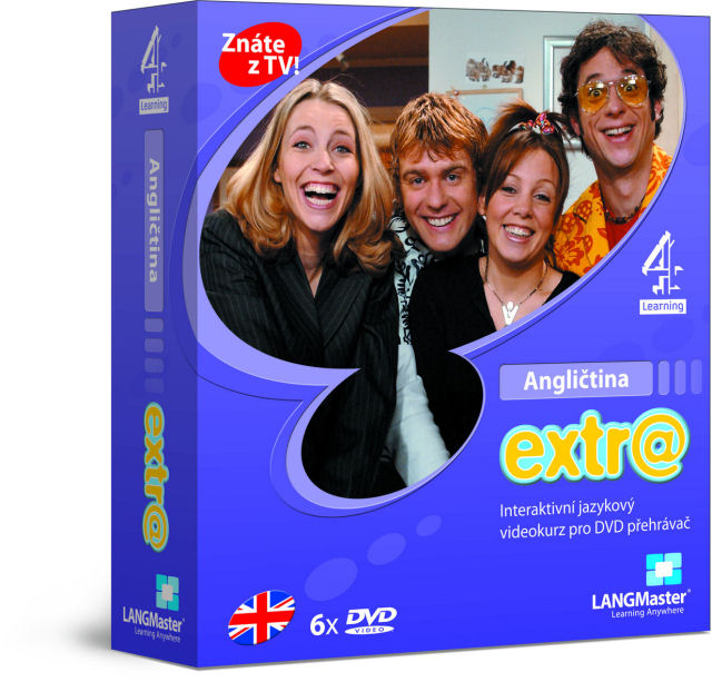 Anglitina EXTR@ - interaktivn jazykov videokurz pro DVD pehrva