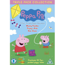 Anglitina pro dti - Peppa Pig - Triple Pack 1 (3x DVD film) + drek